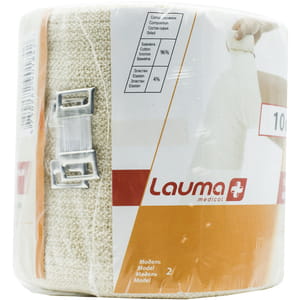 Бинт эластичный медицинский LAUMA (Лаума) модель 2 Latex Free высокой степени растяжимости размер 3м х 10см