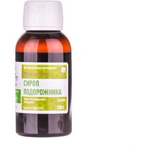 Сироп подорожника фл. 130г