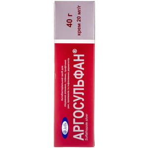 Аргосульфан крем 20мг/г туба 40г