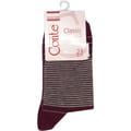 Носки женские CONTE Elegant (Конте элегант) CLASSIC 7C-22CП 058 хлопчатобумажные цвет лиловый размер (стопа) 23 см 1 пара