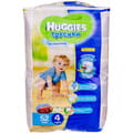 Подгузники-трусики  для детей HUGGIES (Хаггис) Pants step Mega (Пентс степ мега) 4 для мальчиков от 9 до 14 кг 52 шт
