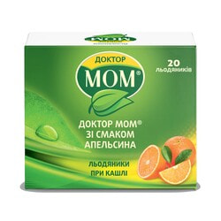 Доктор Мом льодяники апельсин №20