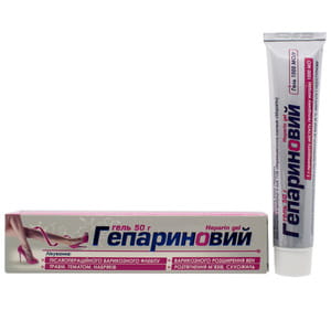 Гель гепариновый 1000 МЕ/г туба 50г