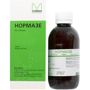 Нормазе сироп 10г/15мл фл. 200мл