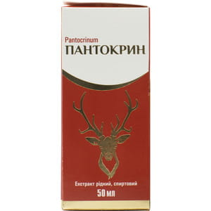 Пантокрин экстракт жидк. спирт. фл. 50мл