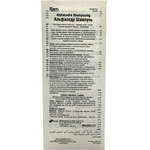 Шампунь для волосся ITEM (Ітем) Альфаседр для надмірно жирного волосся, свербіжі волосистої частини голови 200 мл NEW