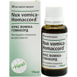 Нукс Вомика-Гомакорд кап. орал. фл. 30мл