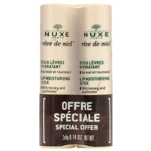 Набор NUXE (Нюкс) Дуо Медовая мечта стик для губ по 4 г 2 шт