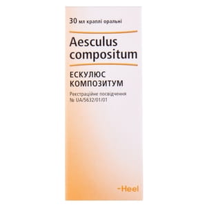 Эскулюс композитум кап. орал. фл. 30мл