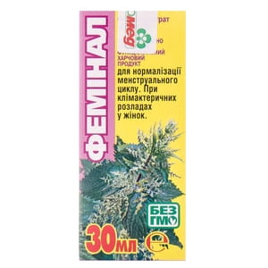 Фитоконцентрат Экомед Феминал для нормализации менструального цикла, при климактерических расстройствах у женщин 30 мл
