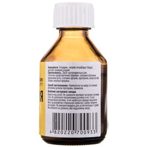 Бура в глицерине (натрия тетраборат) р-р накож. 20% фл. 30мл настоящая Solution Pharm