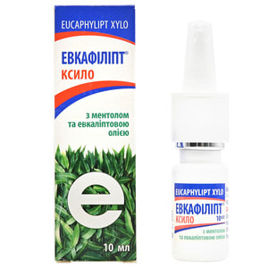 Евкафіліпт ксило спрей назал. доз. 0.1 % фл. з розп. полім. 10мл