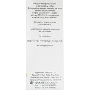 Зетрон сироп 4мг/5мл фл. 50мл