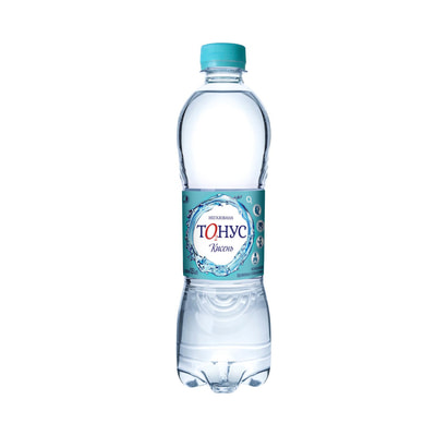 Вода питна Куяльник Тонус-кисень 0,5 л