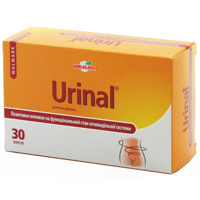 Капсулы для улучшения работы мочеполовой системы Уринал 30 шт