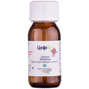 Цефикс пор. д/орал. сусп. 100мг/5мл фл. 30мл