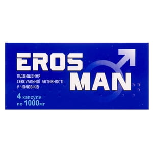 Эрос Мен ENJEE (Энжи) капсулы по 1000мг блистер 4 шт