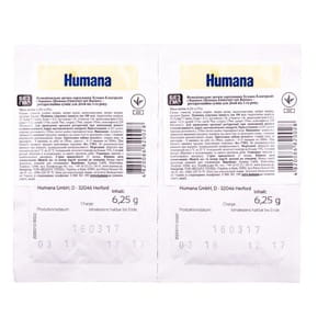 Электролит HUMANA (Хумана) с бананом 6,25 г