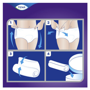 Подгузники-трусы для взрослых TENA (Тена) Pants Plus Night Medium (Плюс найт медиум) 12 шт