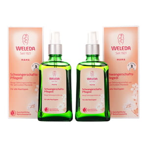Набор для будущих мам WELEDA (Веледа) В ожидании чуда масло для профилактики растяжек по 100 мл 2 шт