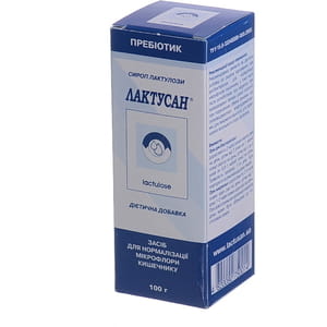 Сироп для регулирования микрофлоры кишечника Лактусан 100 г
