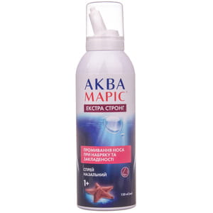 Аква Марис Экстра Стронг спрей назальный баллон 150 мл