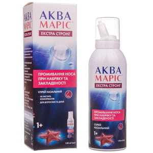 Аква Марис Экстра Стронг спрей назальный баллон 150 мл