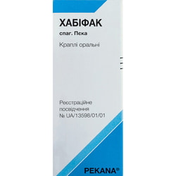 Хабіфак спаг. Пєка крап. орал. фл. 30мл