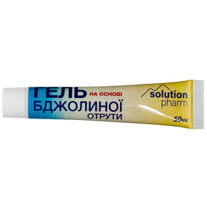 Гель на основе пчелиного яда 50мл Solution Pharm
