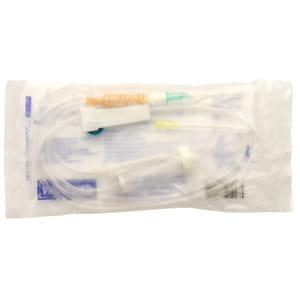 Система для вливания инфузионных растворов Luer Slip с металлическим шипом Angelmed (Ангелмед) ПР 1 шт