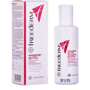 Шампунь для волос Фридерм Деготь против перхоти для жирных волос 150 мл