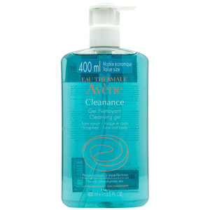 Гель для лица и тела AVENE (Авен) Клинанс очищающий для жирной и проблемной кожи 400 мл