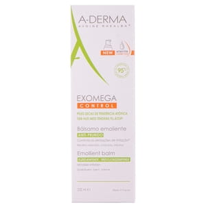 Бальзам для обличчя та тіла A-DERMA (А-Дерма) Екзомега Контрол пом'якшувальний для сухої та атопічної шкіри 200 мл