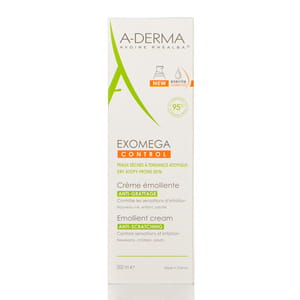 Крем для лица и тела A-DERMA (А-Дерма) Экзомега Контрол смягчающий для сухой и атопической кожи 200 мл