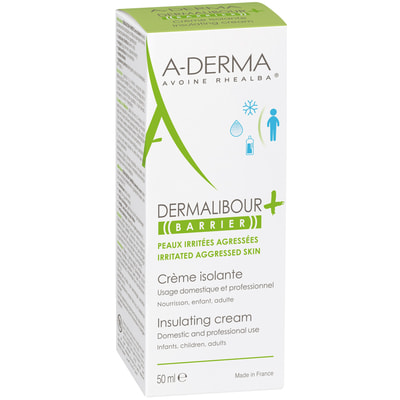 Крем для лица и тела A-DERMA (А-Дерма) Дермалибур+ барьер защитный для поврежденной кожи 50 мл