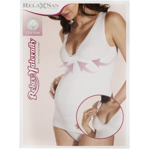 Майка для годування RELAXSAN (Релаксан) жіноча SMART NURSING SINGLET S бежева