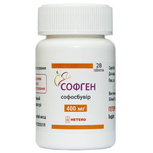 Софген табл. п/о 400мг конт. №28***