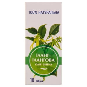 Масло эфирное Иланг-иланговое флакон 10 мл Вертекс
