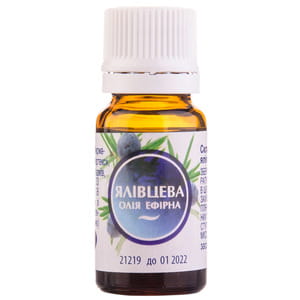 Олія ефірна Ялівцева флакон 10 мл Вертекс