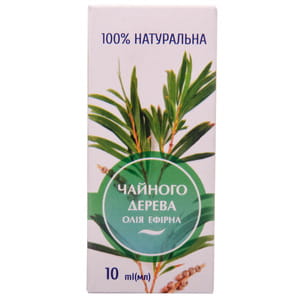 Масло эфирное Чайного дерева флакон 10 мл Вертекс