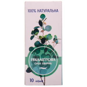 Масло эфирное Эвкалиптовое флакон 10 мл Вертекс