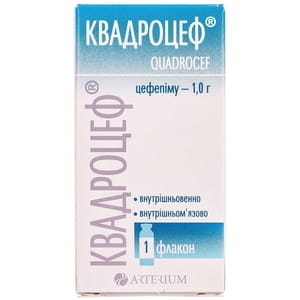 Квадроцеф пор. д/р-ра д/ин. фл. 1г