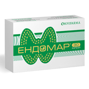 Эндомар диетическая добавка капсулы 3 блистера по 10 шт