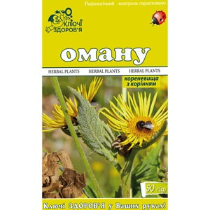 Фіточай Ключі Здоров'я Оману (девясилу) корінь пачка 50 г