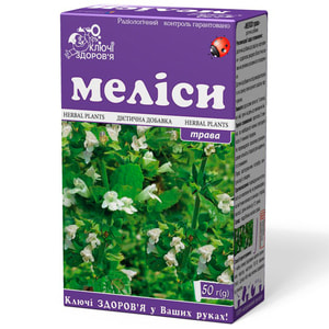 Фиточай Ключи Здоровья Мелисса 50 г