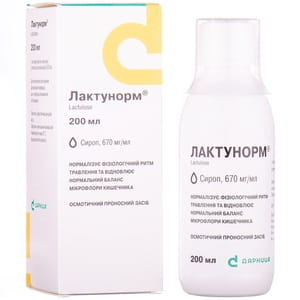 Лактунорм сироп 670мг/мл фл. 200мл