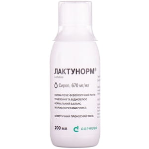 Лактунорм сироп 670мг/мл фл. 200мл