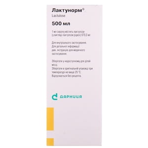 Лактунорм сироп 670мг/мл фл. 500мл
