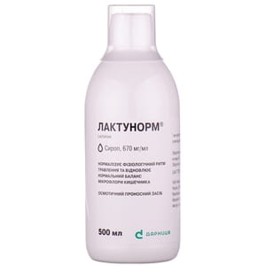 Лактунорм сироп 670мг/мл фл. 500мл