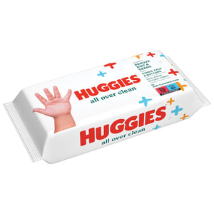 Серветки вологі дитячі HUGGIES (Хагіс) Frozen Over Clean 56 шт
